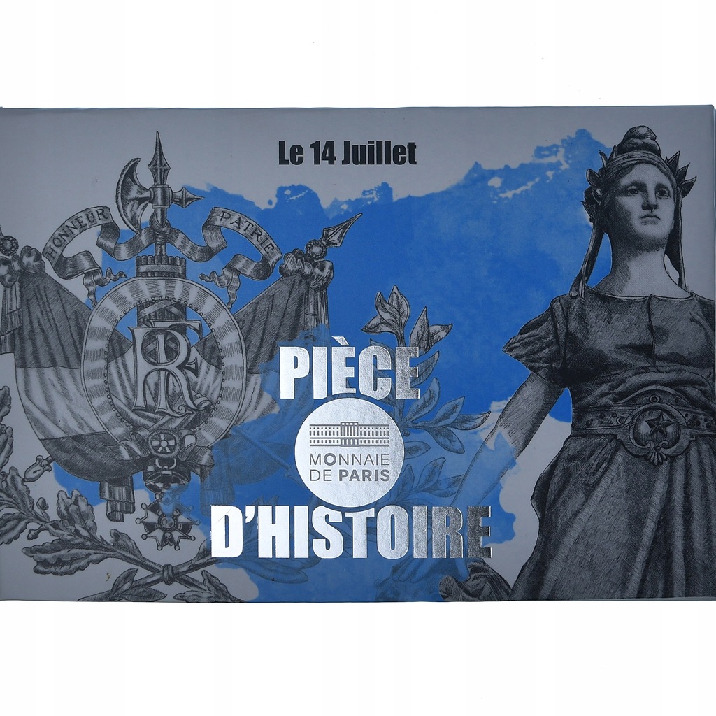 Francja, 50 Euro, Pièce d'Histoire - Le 14 Juillet