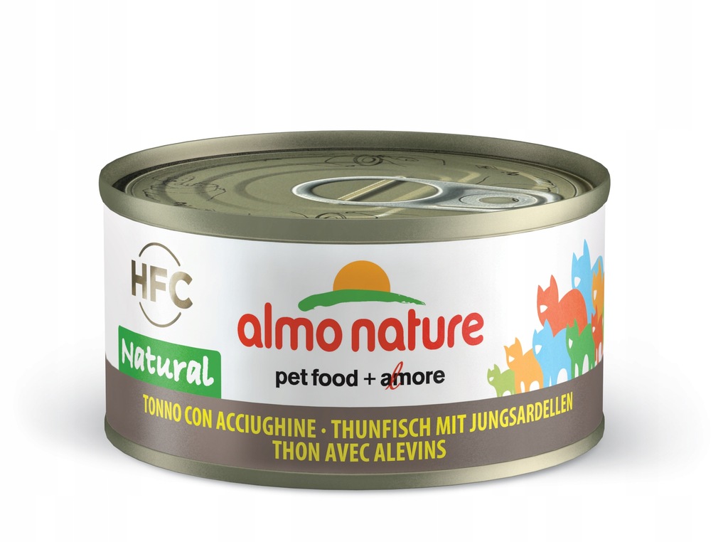 ALMO NATURE HFC Natural - tuńczyk sardynki 70 g