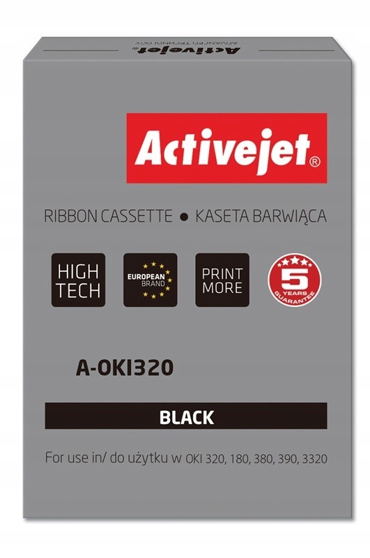 Activejet A-OKI320 Taśma barwiąca (zamiennik OKI 9