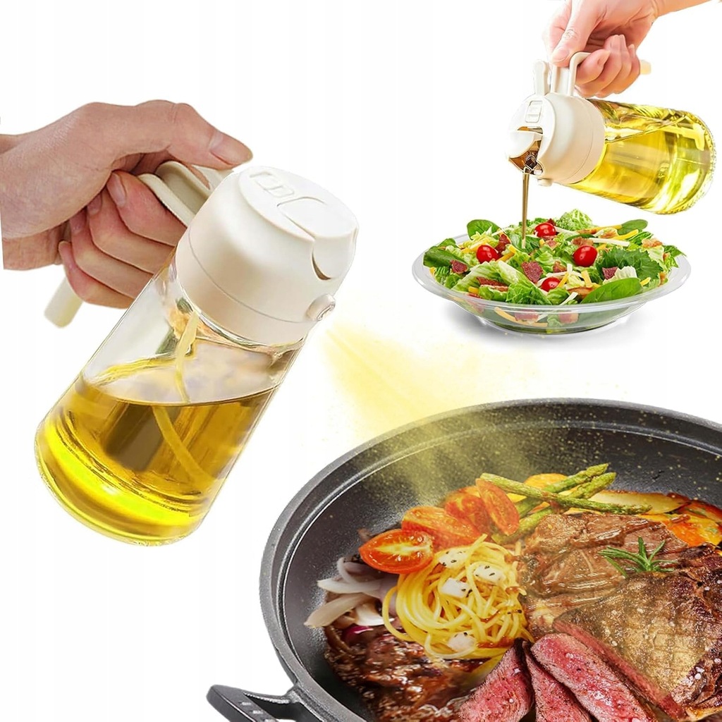 Sweet View 2 W 1 Rozpylacz Oleju Do Gotowania 470 ml