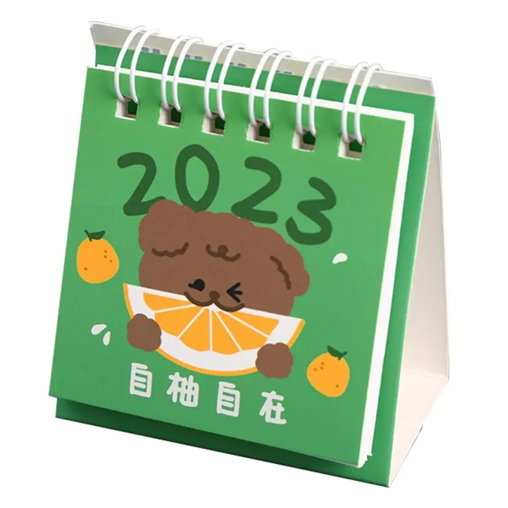 Desk Calendar 2023 Cute Fruit Desktop Calendar Wit