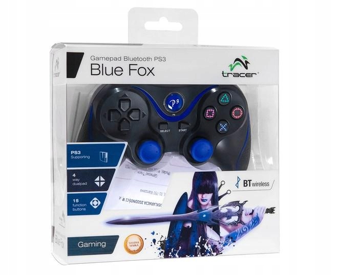 TRACER GAMEPAD BLUE FOX BLUETOOTH PS3 TRAJOY43818