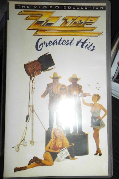 ZZ Top Greatest Hits - VHS kaseta video