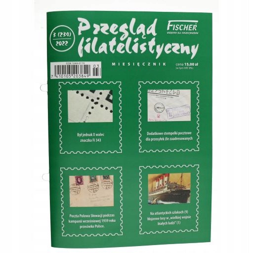 Przegląd Filatelistyczny nr 3/2022 - Fischer