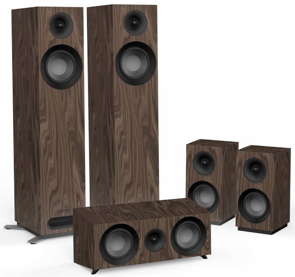 JAMO S805HCS WALNUT NOWY ZESTAW 5.0 KINO JM