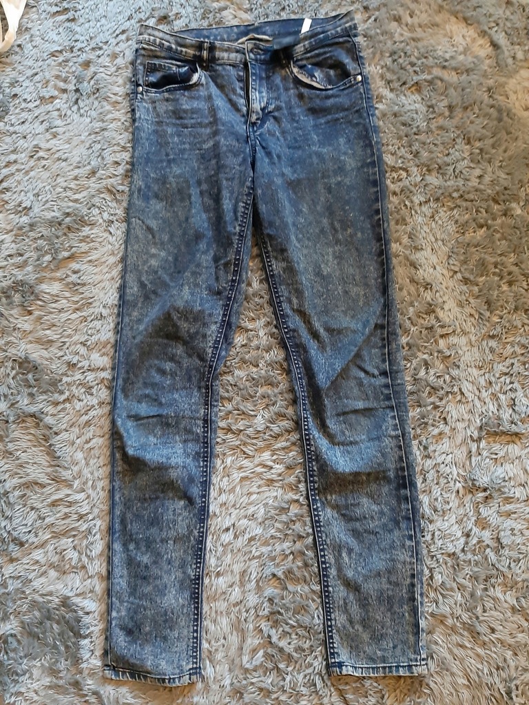 H&M Lekko elastyczne Spodnie jeansowe rozm 164