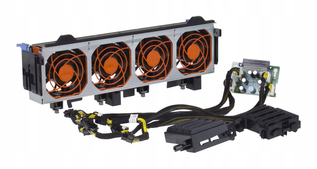 Zestaw upgrade GPU do Dell T630 T640, wentylatory wsporniki płytka kable