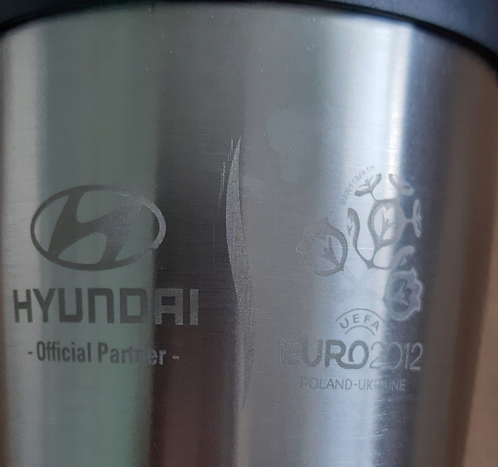 Kubek termiczny Hyundai Euro 2012 Polska Ukraina