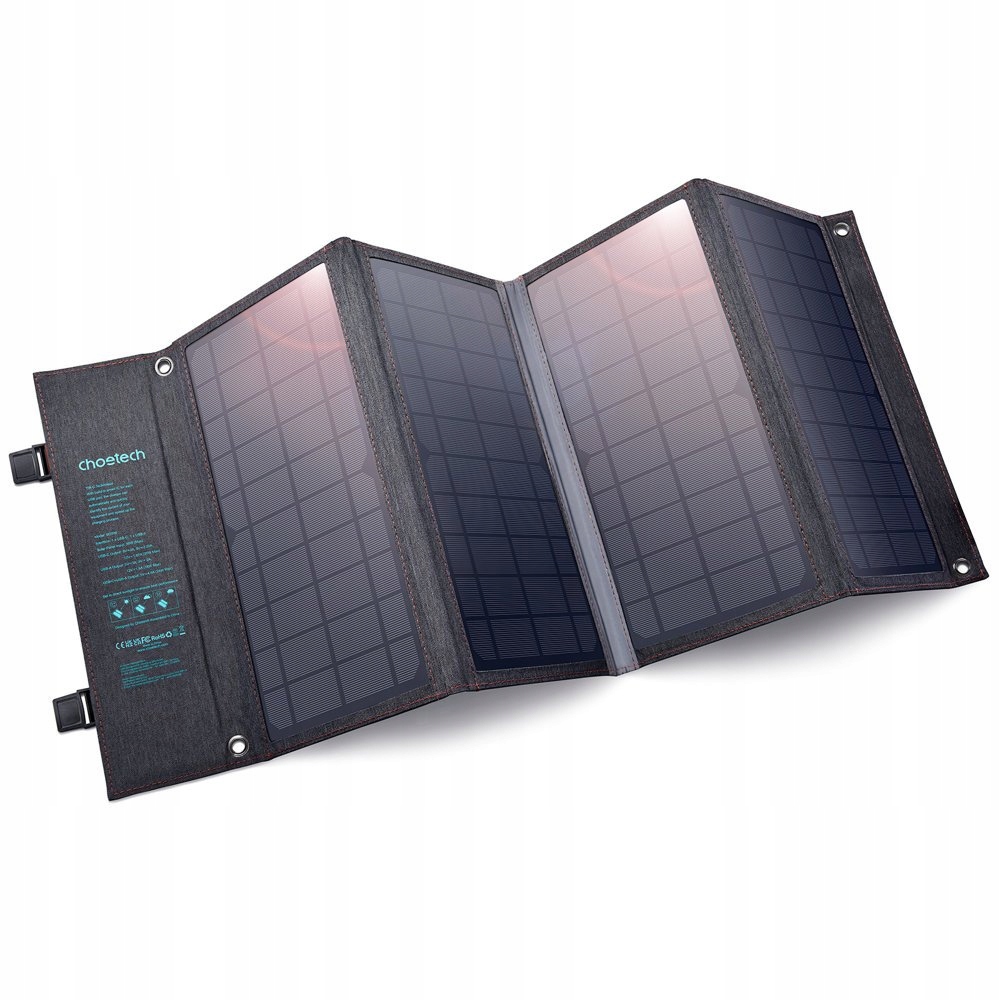 Ładowarka Solarna 36W Quick Charge Power Delivery