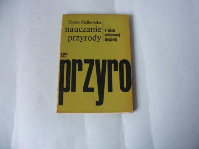 Nauczanie przyrody w szkole specjalnej Małkowska