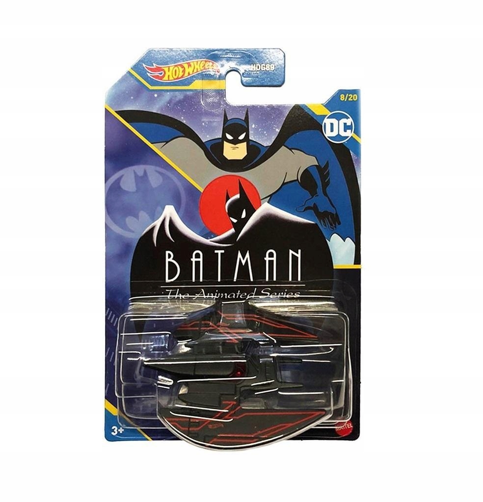 HOT WHEELS AUTO BATMAN BATPLANE, MATTEL