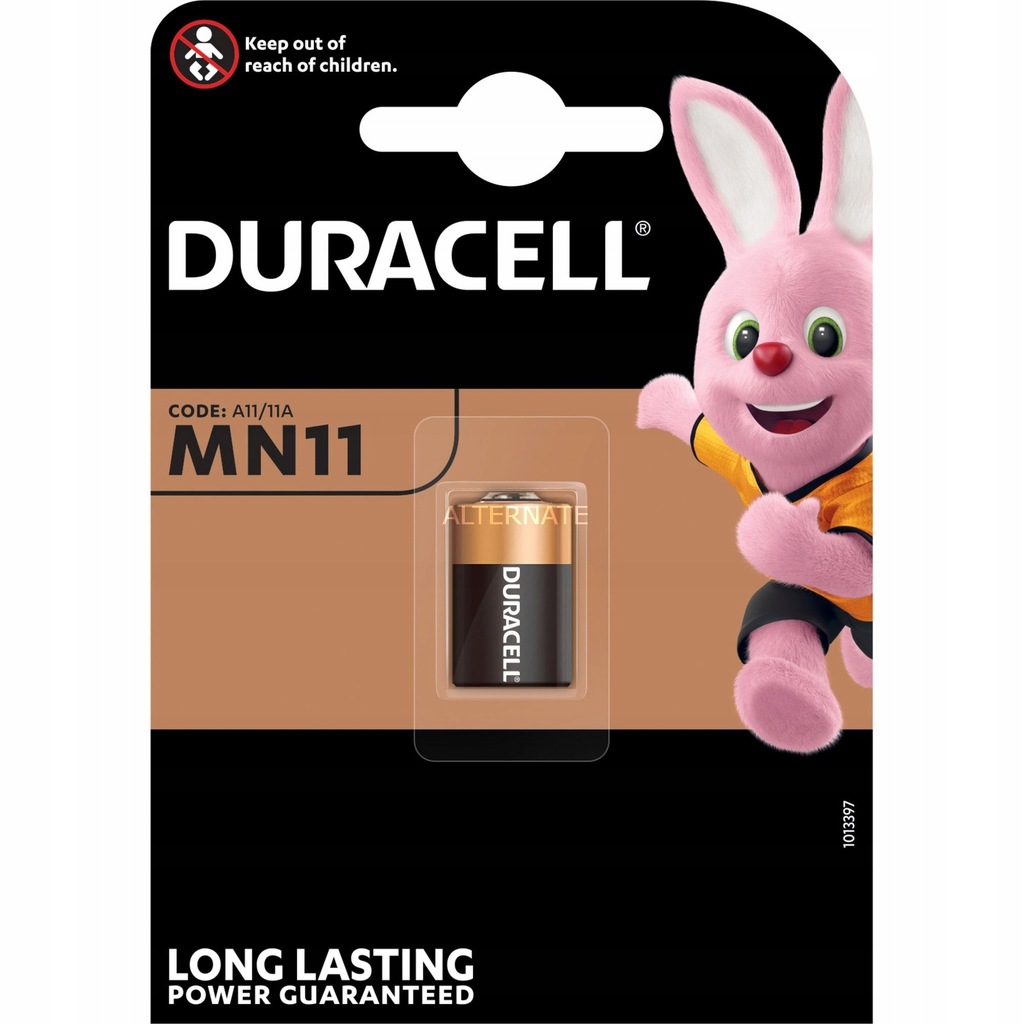 Bateria alkaliczna DURACELL MN11 A11 L1016 E11A 6V
