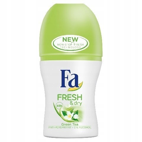 Fa Fresh & Dry Green Tea 48H Dezodorant roll-