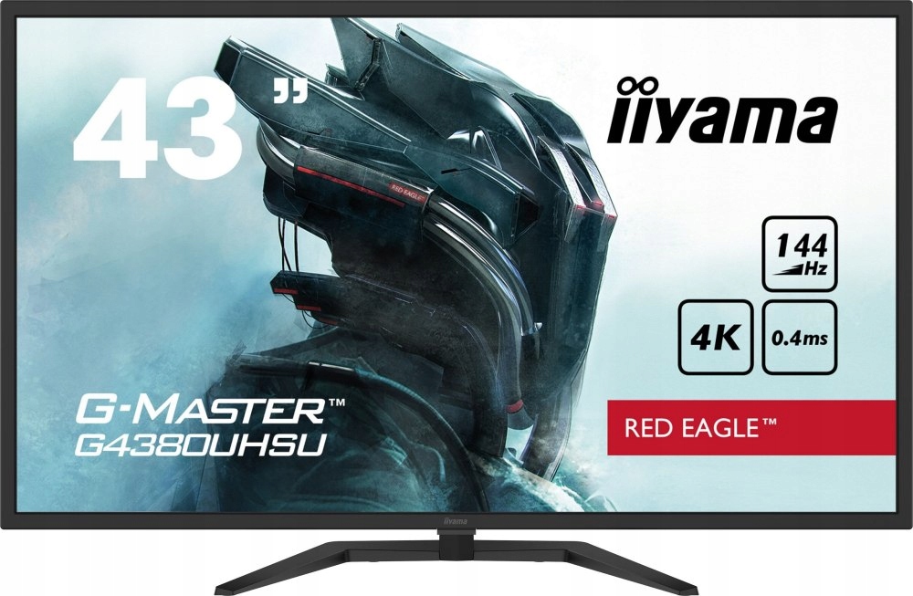 Monitor IIYAMA 42.5" 3840 x 2160 G4380UHSU-B1 Czarny