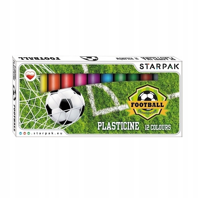 Plastelina 12 kolorów Football (429833)