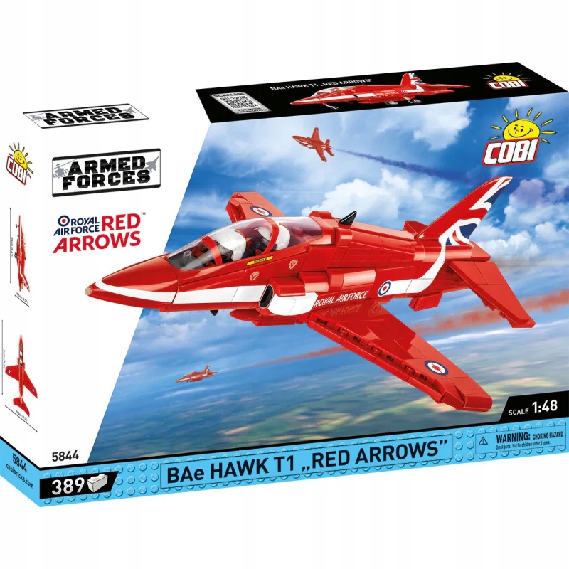 Klocki Armed Forces BAe Hawk T1 Red Arrows 389