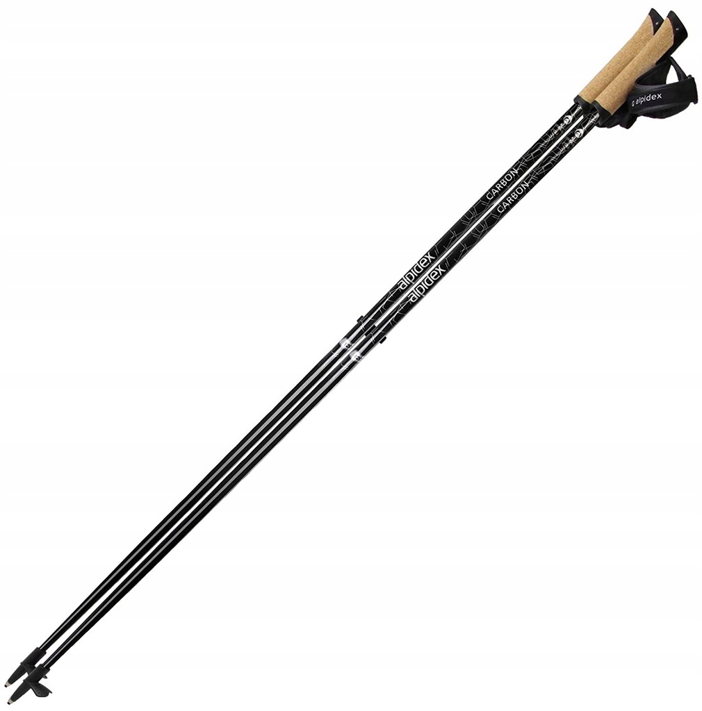 KIJE TREKKINGOWE NORDIC WALKING ALPIDEX 115cm