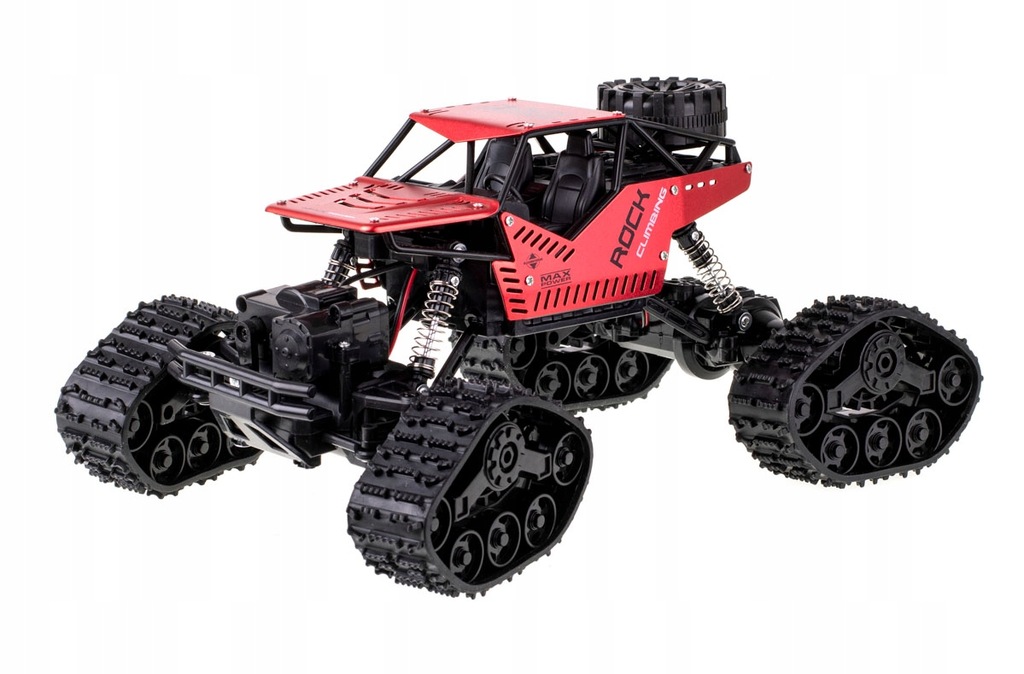 Samochód RC Rock Crawler na gąsienicach 27MHz 4x4