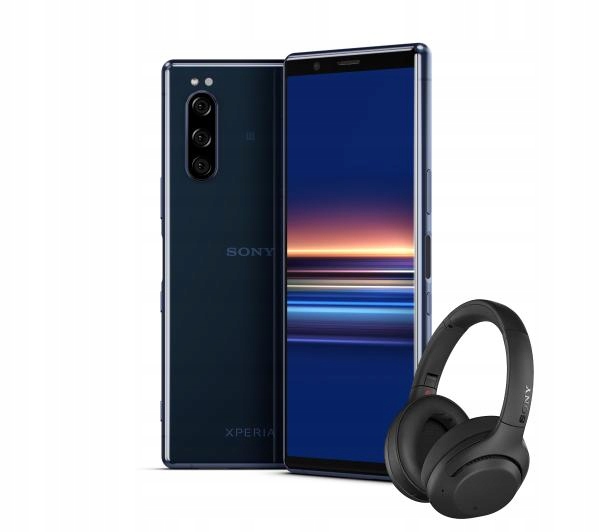 Smartfon Sony Xperia 5 128GB + słuchawki WH-XB900N