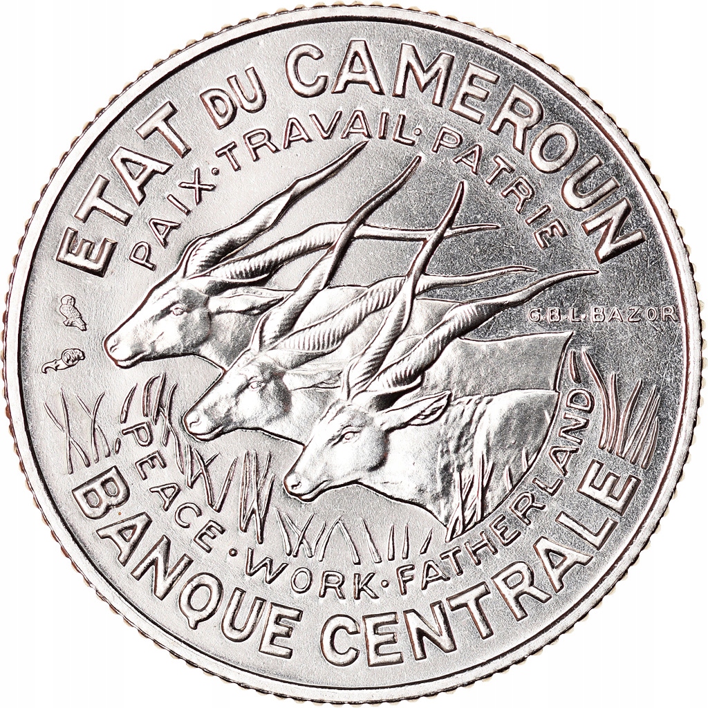 Moneta, Kamerun, 100 Francs, 1966, Paris, PRÓBA, M
