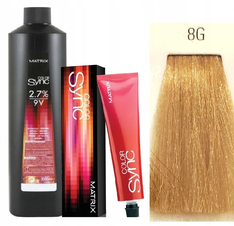 Matrix Color Sync 8G bez amoniaku + oxydant