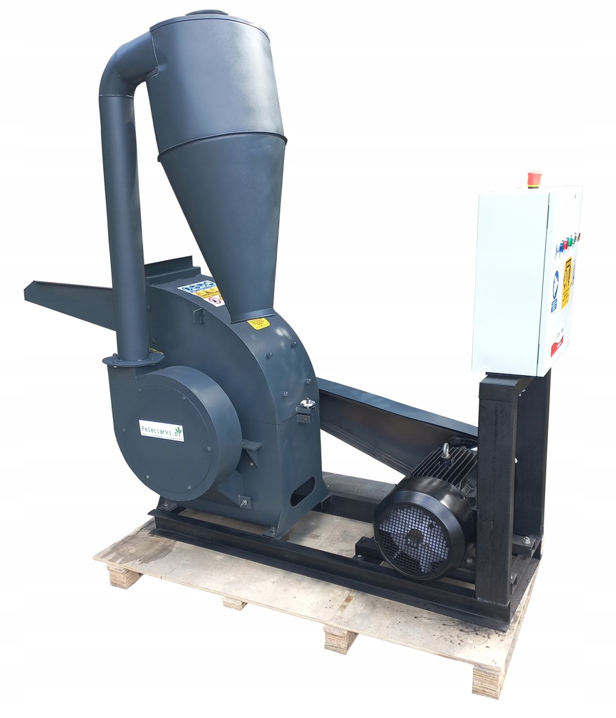 Młyn Bijakowy Rozdrabniacz Kruszarka Produkcja Pelletu Duża Wydajność