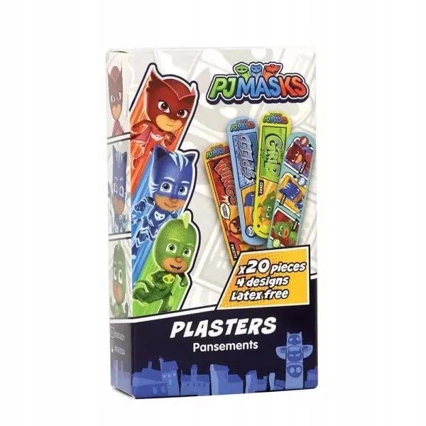 PJ Masks plastry opatrunkowe dla dzieci mono 20szt