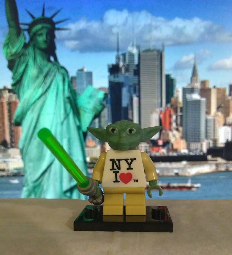 FIGURKA STAR WARS YODA I LOVE NEW YORK Z PL 9283072370