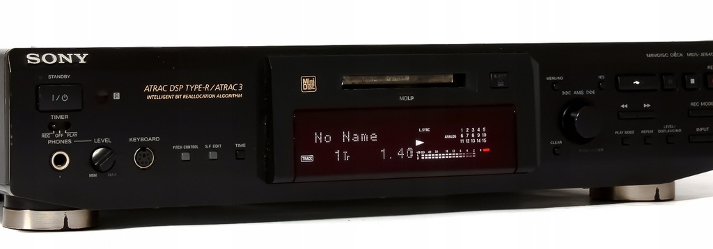 SONY MDS-JE640 WYSOKI ODTWARZACZ MINIDISC - 12604049629