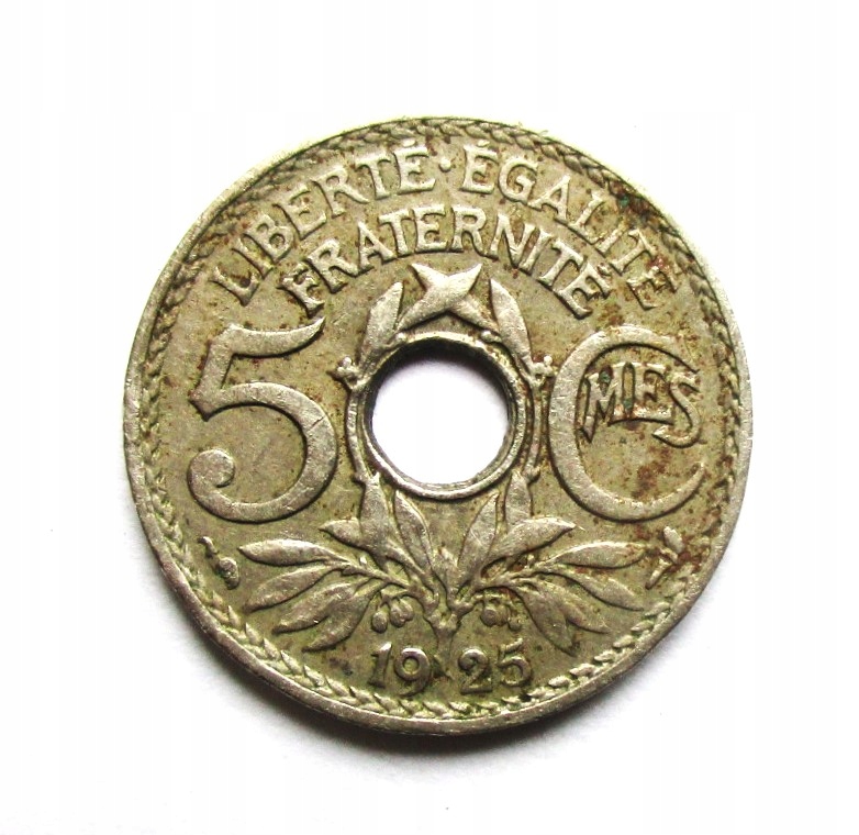 5 Centymów 1925 r. Francja