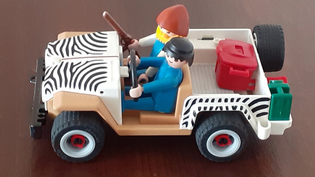 Playmobil Safari Jeep 1988 12777606035 oficjalne archiwum Allegro