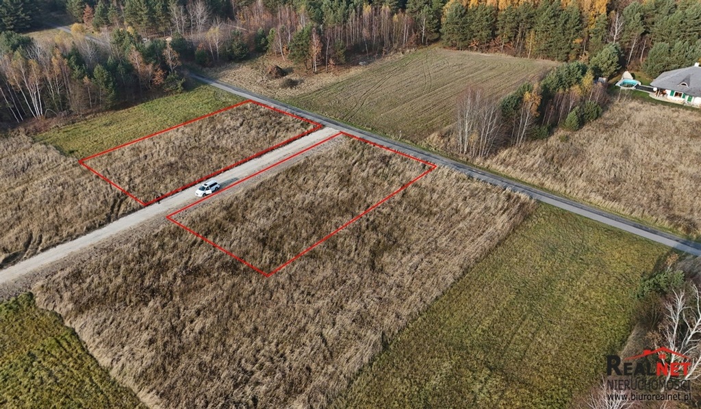 Działka, Las Winiarski, 1200 m²