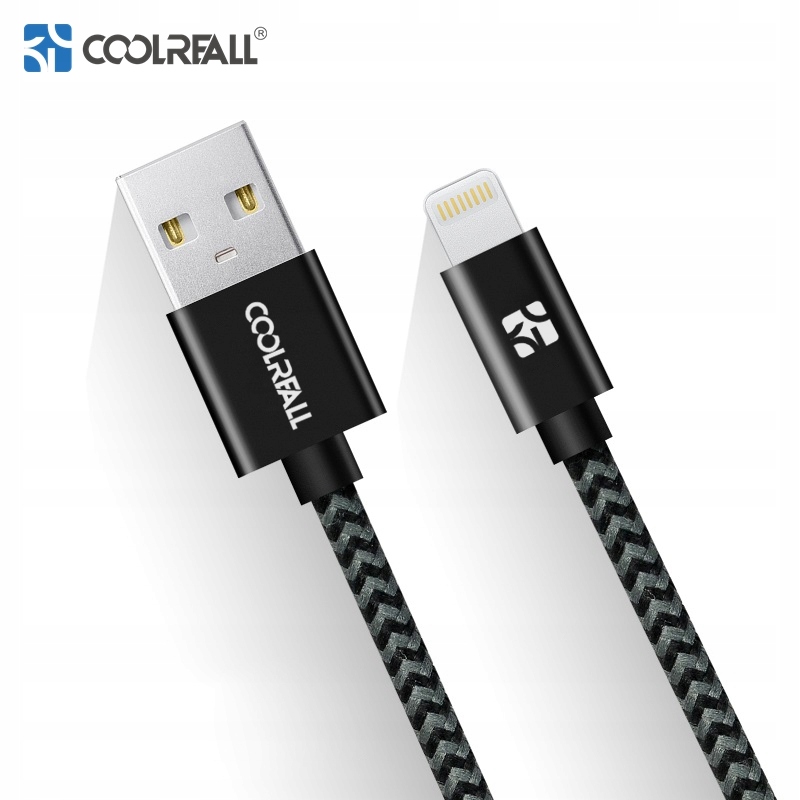 Coolrfall Kabel USB Apple Lightning 1m