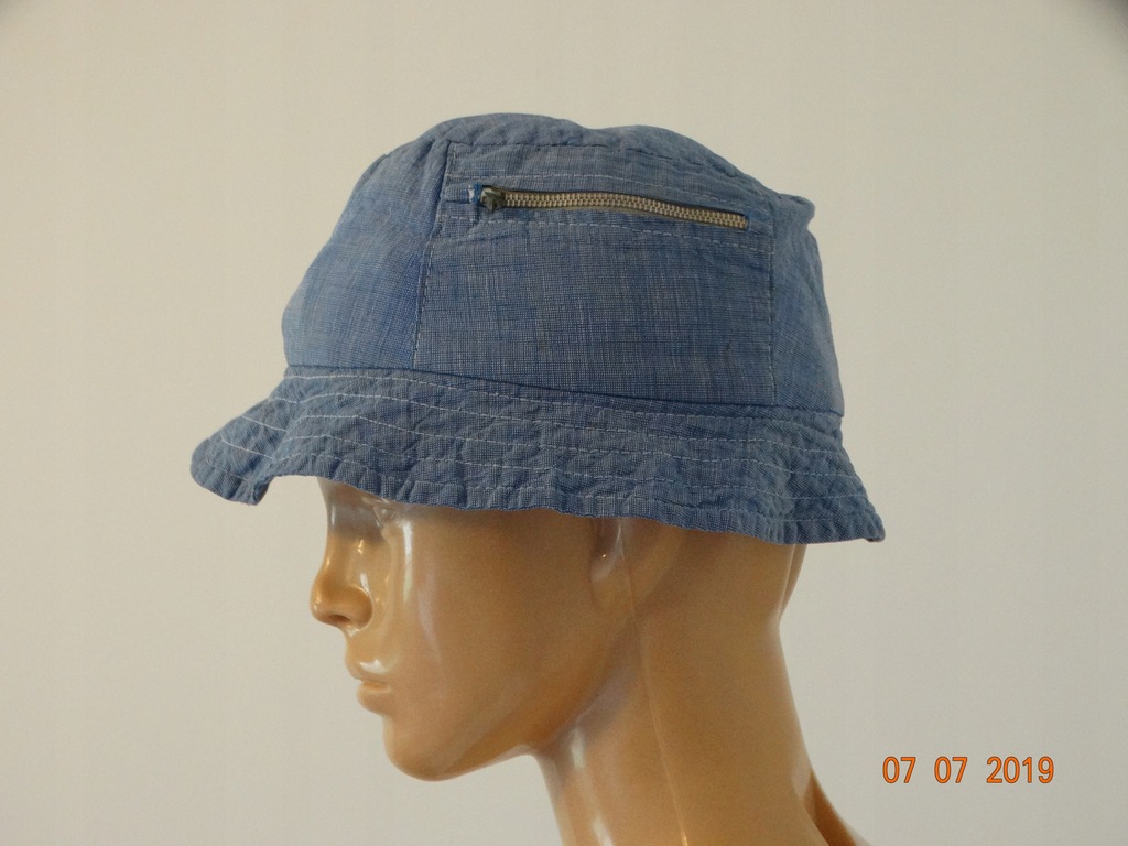 Letni kapelusz z kieszonkami rozmiar 50 od 1 zł!!!