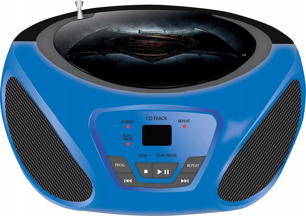 BATMAN vs SUPERMAN Boombox Odtwarzacz CD Radio 7695527441 oficjalne
