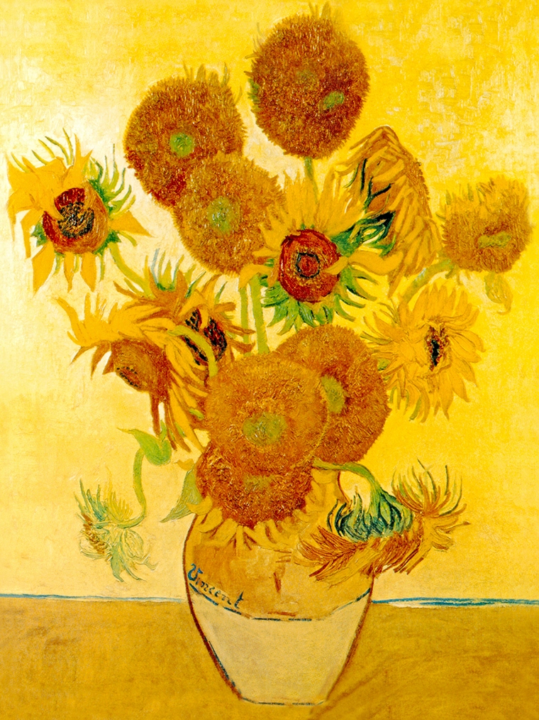 Digi Art Van Gogh 15 SŁONECZNIKÓW I 80X60