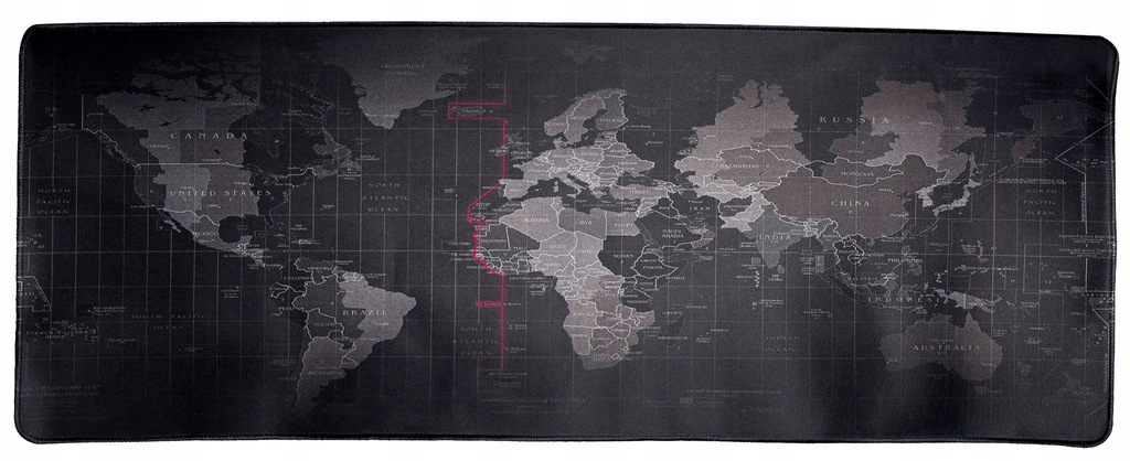 MATA OCHRONNA PODKŁADKA MAPA NA BIURKO STÓŁ 30x80