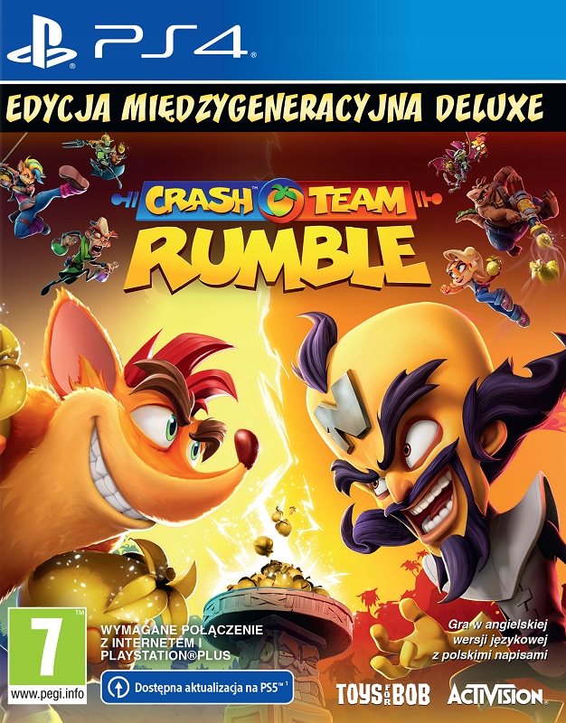 CRASH TEAM RUMBLE EDYCJA DELUXE PL PS4