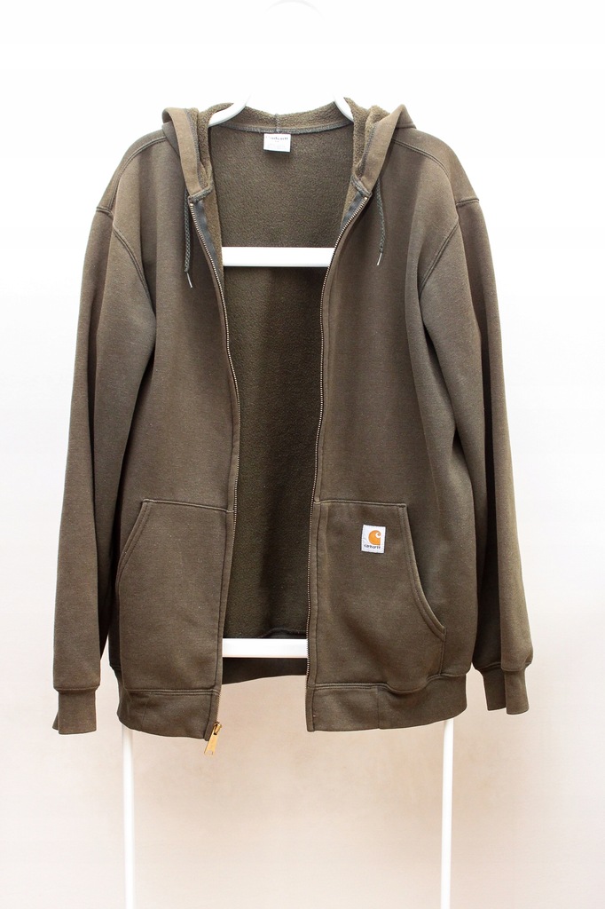 Carhartt - bluza zip vintage faded hoodie XL