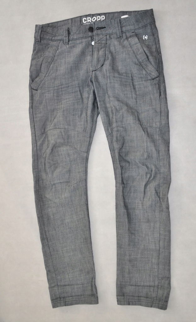 CROPP spodnie jeansy szare pas 90 L