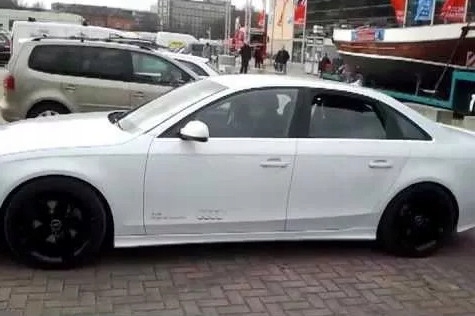 AUDI A4 B8 Progi Dokładki Progowe DTM Podkład