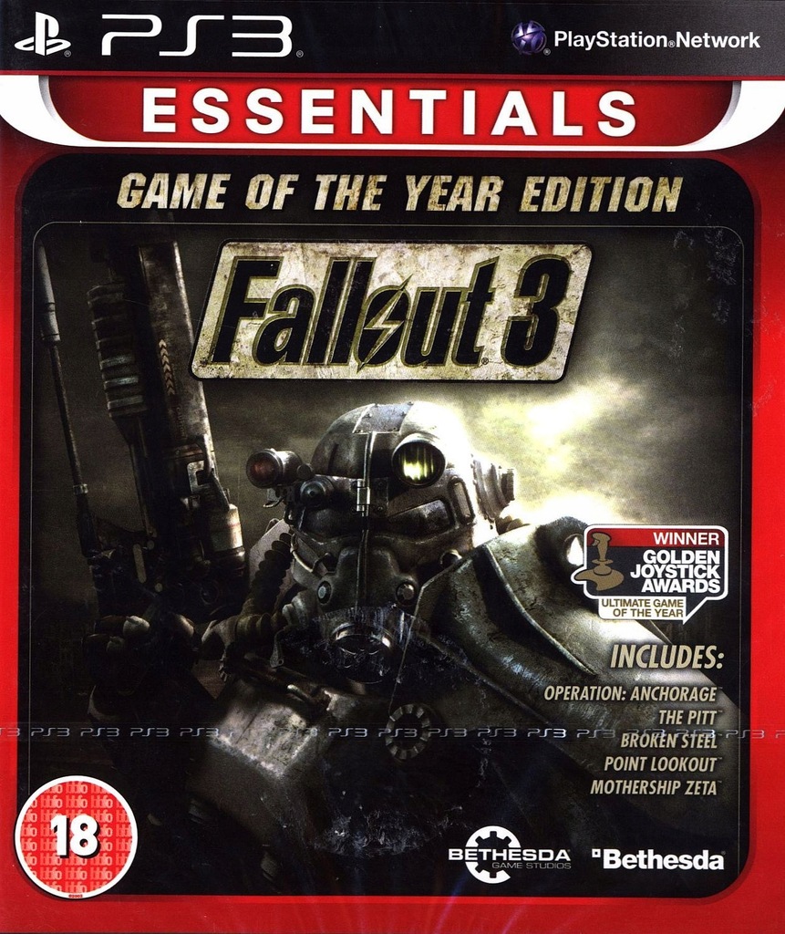 Fallout 3 Goty Ps3 Game Of The Year Edition Oficjalne Archiwum Allegro