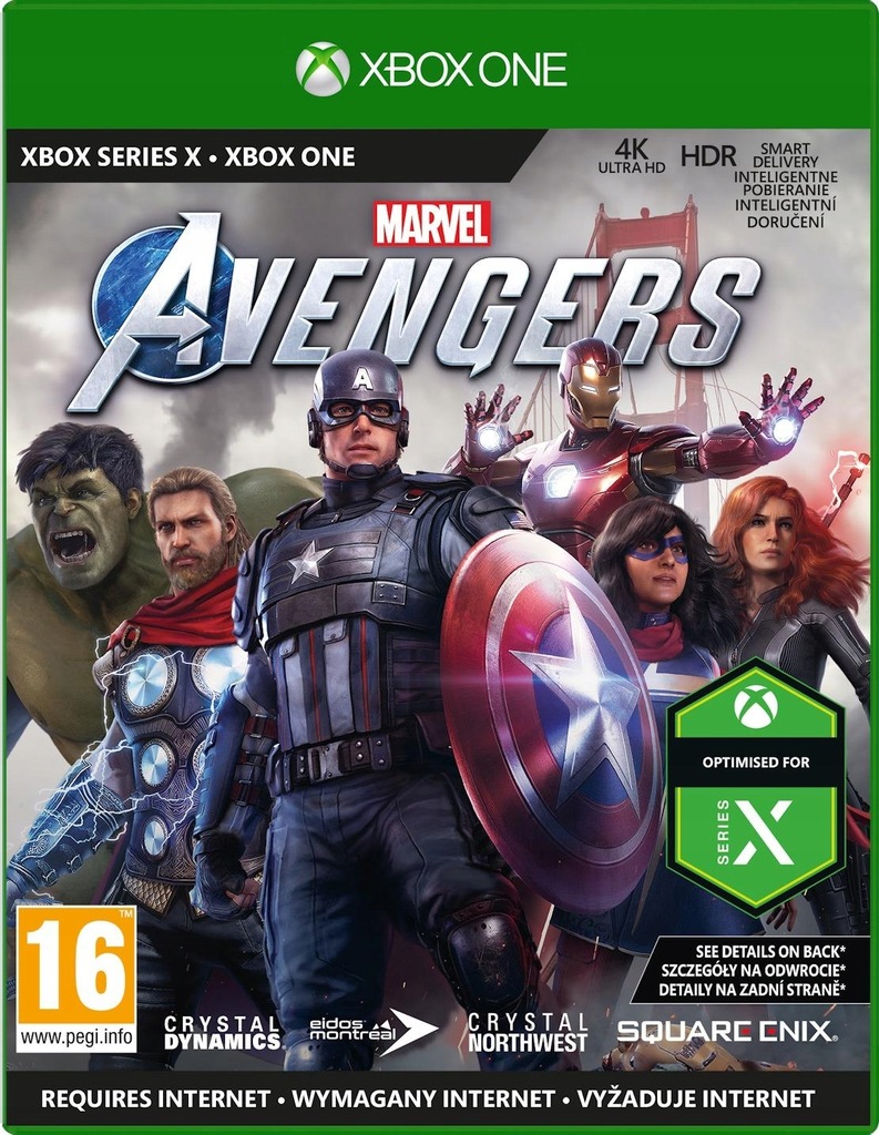 Marvel's Avengers Gra na Xbox One (Kompatybilna z Xbox Series X)