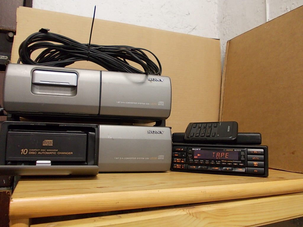 RADIO SONY DECK XR-U882 RDS PILOT VINTAGE CD UNIKA - 8560296592 ...