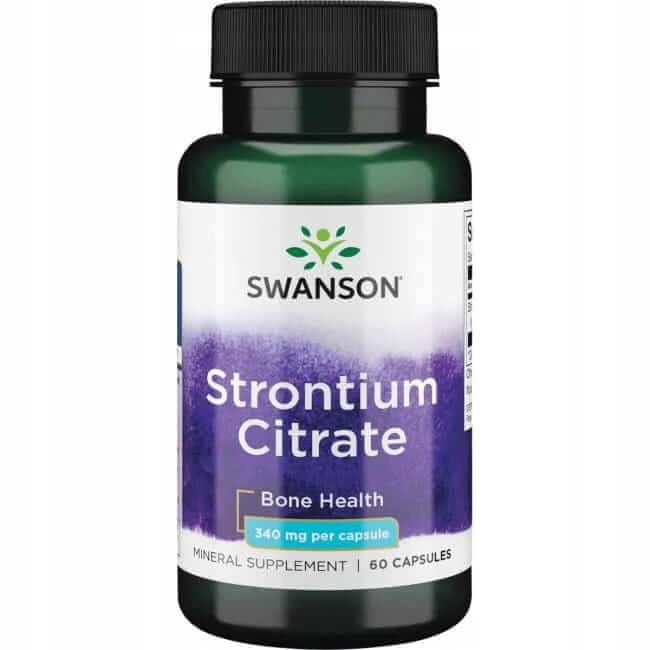 Strontium Citrate 60 kaps. Swanson