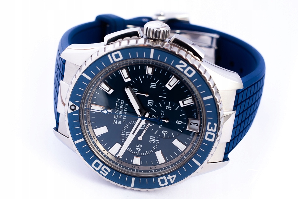 ZENITH EL PRIMERO STRATOS FLYBACK AUTOMATIC/KPL.