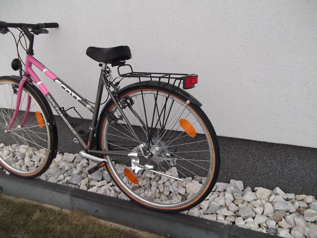 ŁADNY MIEJSKI ROWER DAMSKI SCOTT 28 21 BIEGÓW 7191530293 oficjalne