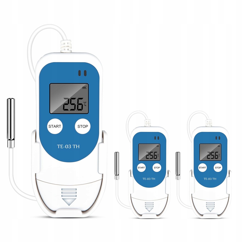 Data Logger Temperatura E Umidità ThermElc TE-03 ETH - Sonda Esterna, Report CSV/PDF, Per Farmaci - Foto 7