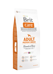 Купить КОРМ ДЛЯ СОБАК BRIT CARE ADULT MEDIUM LAMB 12 КГ: отзывы, фото, характеристики в интерне-магазине Aredi.ru