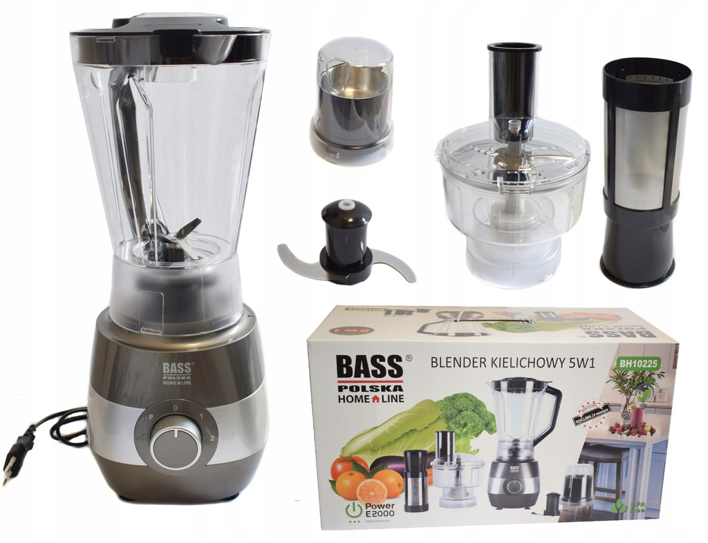 BLENDER KIELICHOWY WIELOFUNKCYJNY MŁYNEK DO KAWY 10853455754